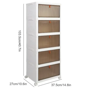 Multi-Layer Modular Storage Organizer (5-Tier)